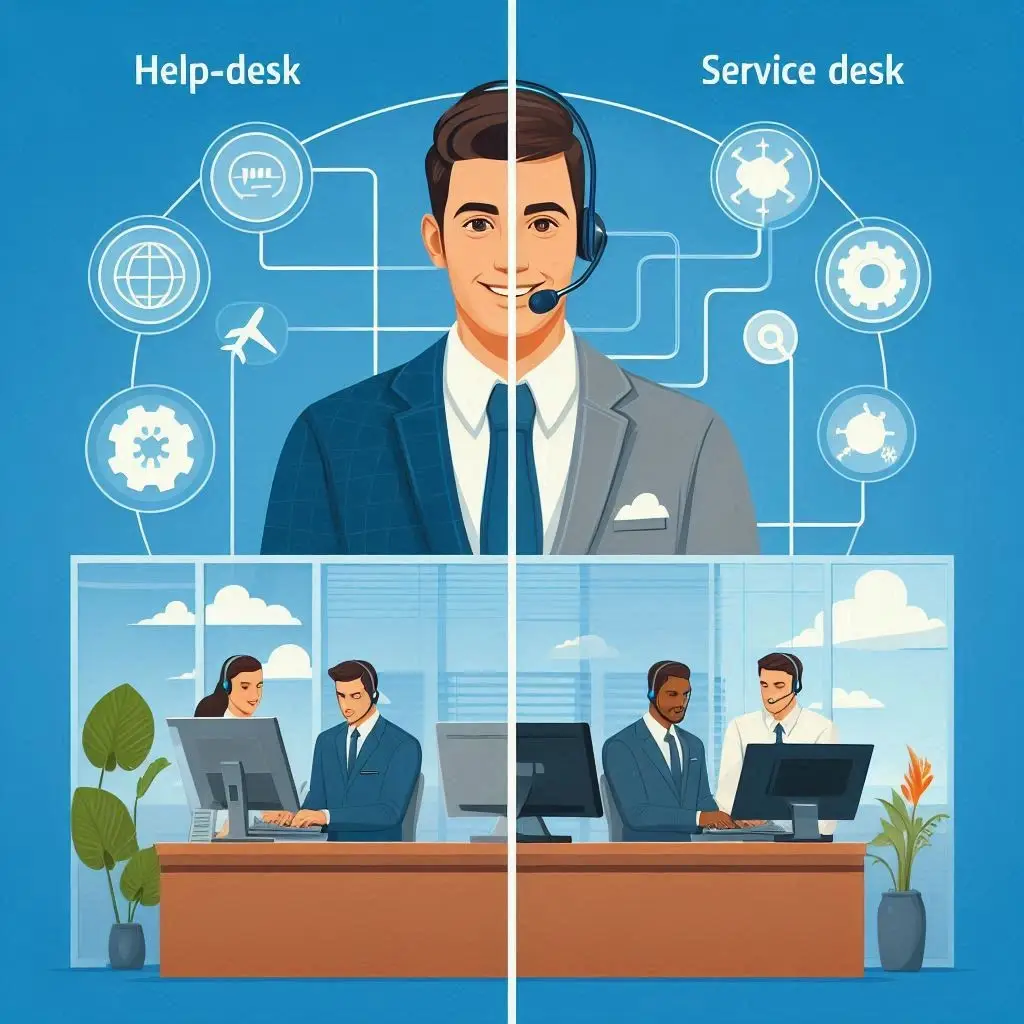 help desk e service desk