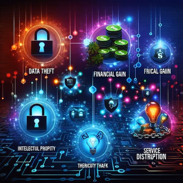 Qual é o objetivo principal de um ataque cibernético