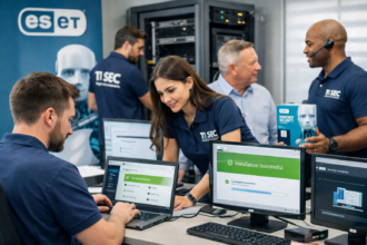 TI Sec parceira ESET implementando antivírus ESET em empresa em Sorocaba