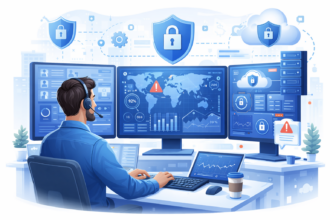 terceirizar a TI com monitoramento de segurança e proteção de dados corporativos