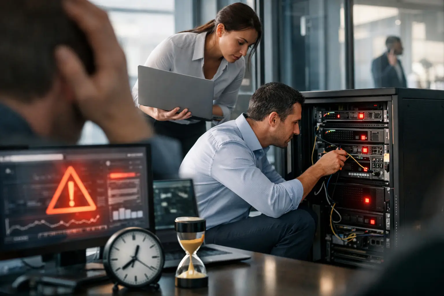 Como reduzir downtime empresarial na prática